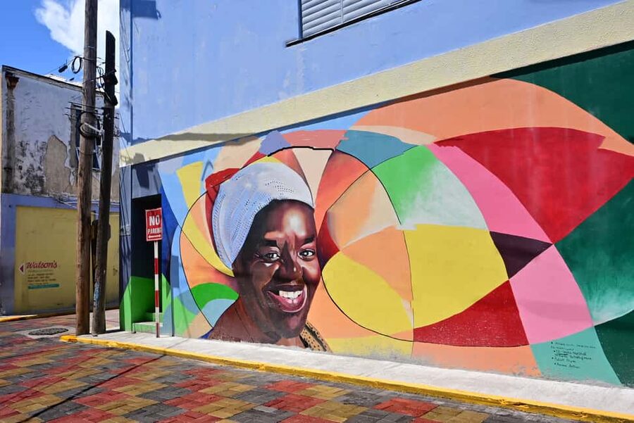 Kingston Creative: Mural Art Walking Tour - Feel De Riddim route: music rhythm, portraits, and social messages