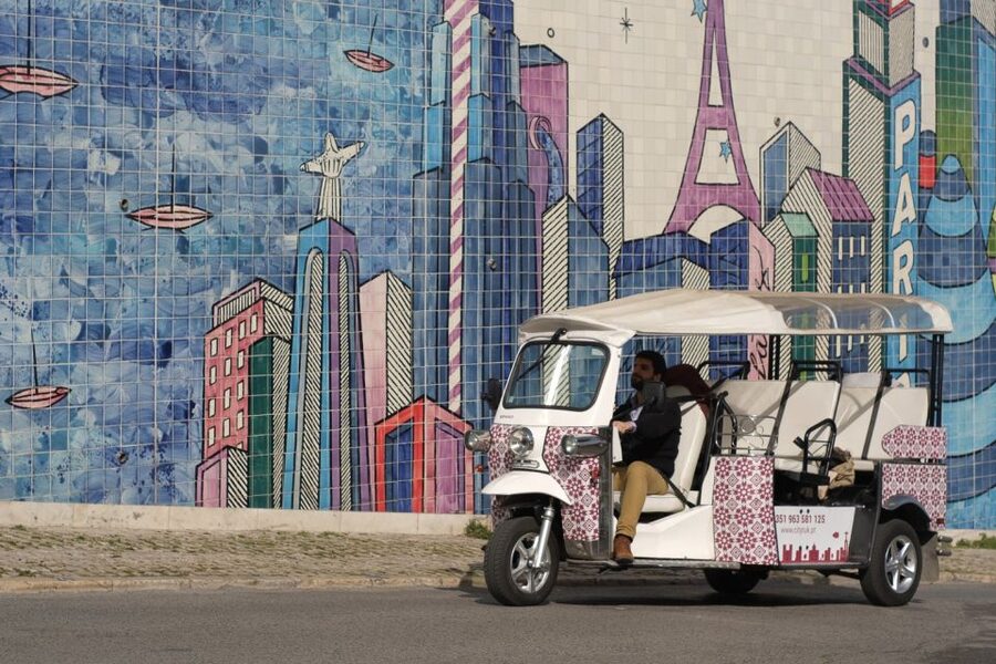 Lisbon: 3-Hour Street Art Tuk Tuk Tour - LX Factory: Lisbon’s renewed creative side