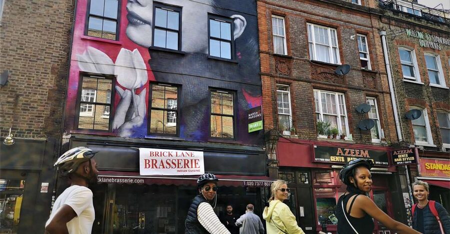 London: Street Art Bike Tour - The Route You’ll Follow: Brick Lane, Shoreditch, and the East End