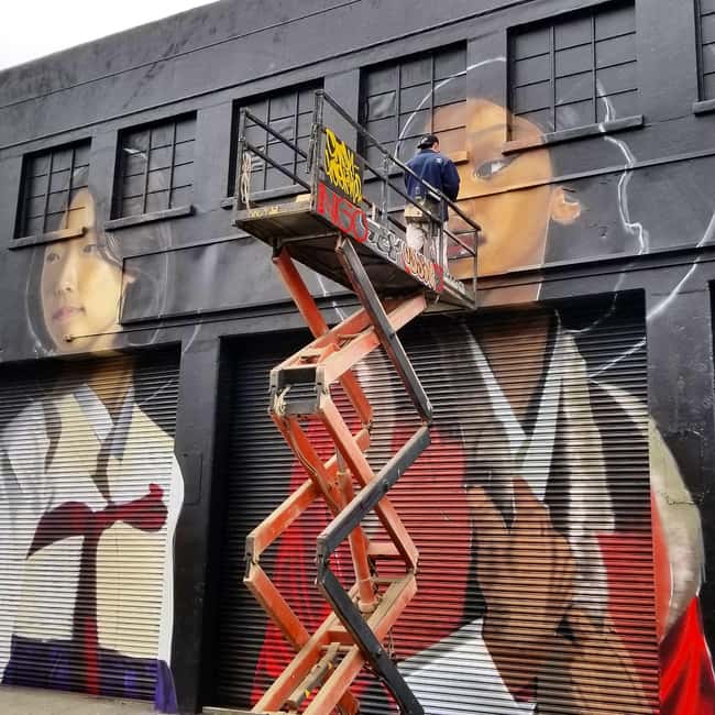 Los Angeles: Arts District Street Art, Graffiti Walking Tour - The American Hotel, Joel Bloom’s Spot, and the Al’s Bar site