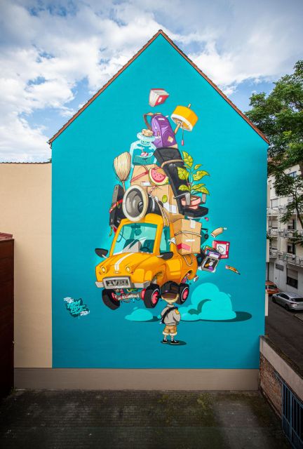 Mannheim: Guided Street Art Walking Tour - Stadt.Wand.Kunst: Mannheim’s open-air street art gallery