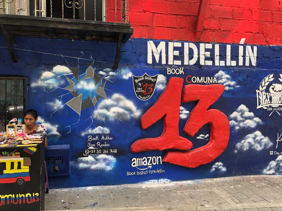 Medellín: Private Comuna 13 Street Art Tour - Up the hills by cable car: city views that actually help you understand the scale