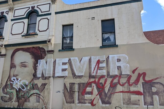Melbourne Street Art Quest: Self-Guided Urban Story Game - Stop 3: Parliament Gardens and Coles Fountain’s steel geometry