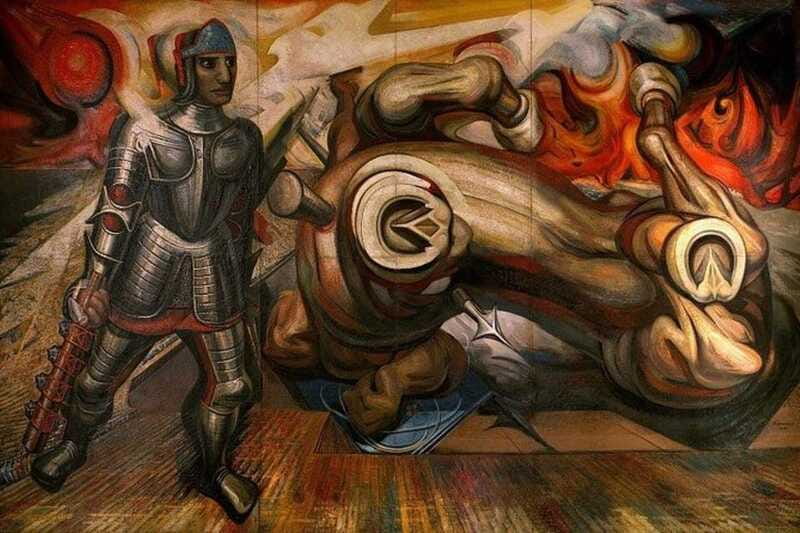 Mexico City: Historic Center Walking Tour with Murals - Diego Rivera mural museum: the Rivera–Kahlo thread stays front and center