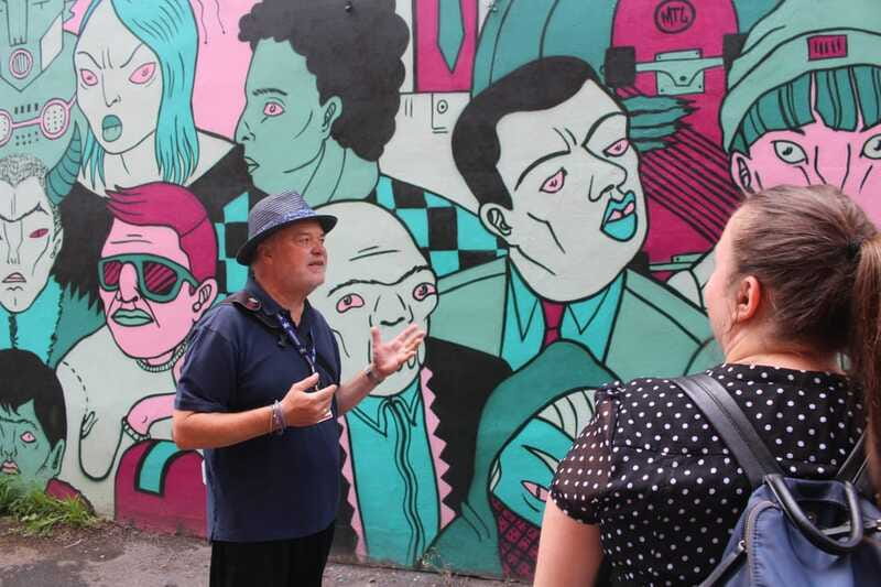 Montreal: Guided Walking Tour of Montreal's Murals - Spotting Phillip Adams and David Guinn Up Close