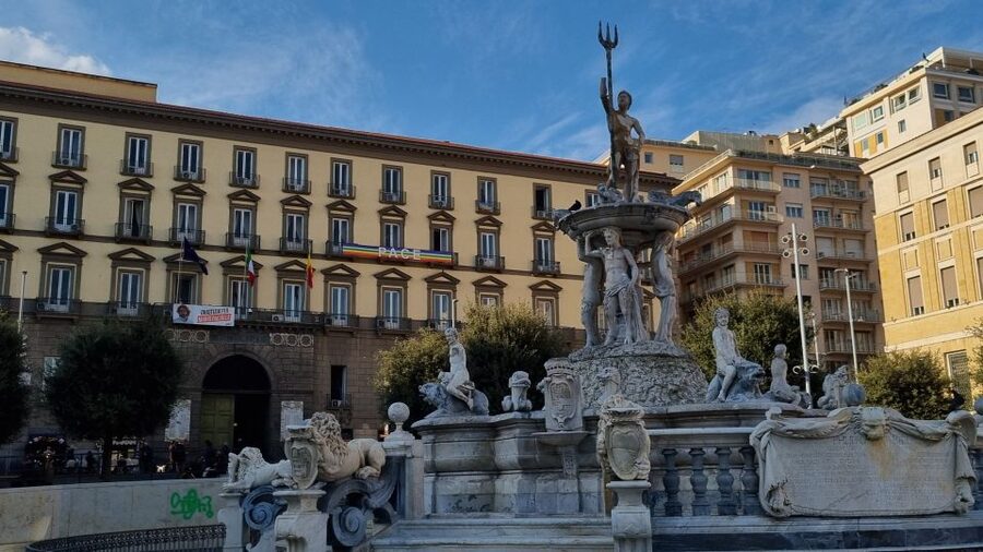 Naples Essentials: Monuments, Local Life & Street Art - Castel Nuovo (Maschio Angioino) and the Arch of Triumph: medieval Naples in plain sight