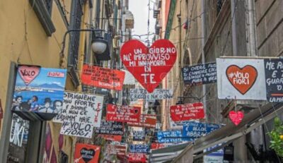 Naples: The Spanish Quarters, Street Art and Local Market - San Carlo Theatre, Galleria Umberto, and Piazza Plebiscito: The Big Sights First