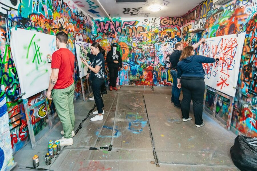 NYC: Brooklyn Graffiti Workshop with Local Artist - The Bushwick Wall Mural vs. Your Take-Home Canvas: Choose Your Souvenir Style