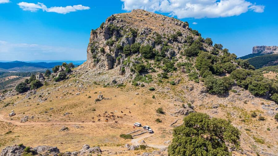 Orgosolo Experience: Murals and Culture with a typical Lunch - Nuragic giants at Tombe dei Giganti Madau (Fonni)