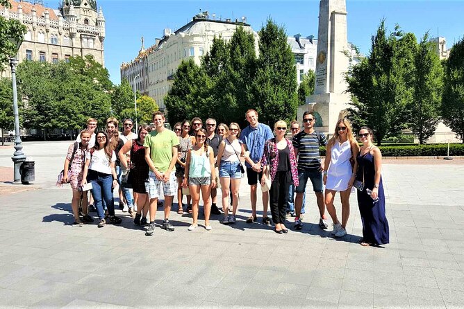 Original Budapest Alternative Street Art & Jewish Tour - Stop 4: Színes Esernyők / Colourful City (the street-art theme lands)