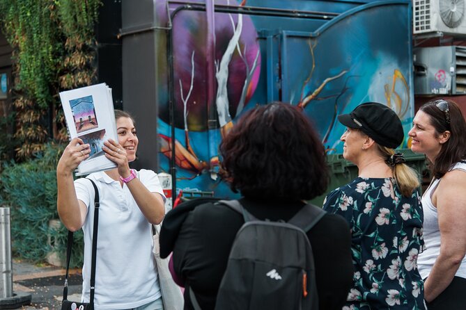 Paint and Palate Street Art Tour with Food - The Adelaide Fringe Street Art Explosion map: your post-tour cheat sheet