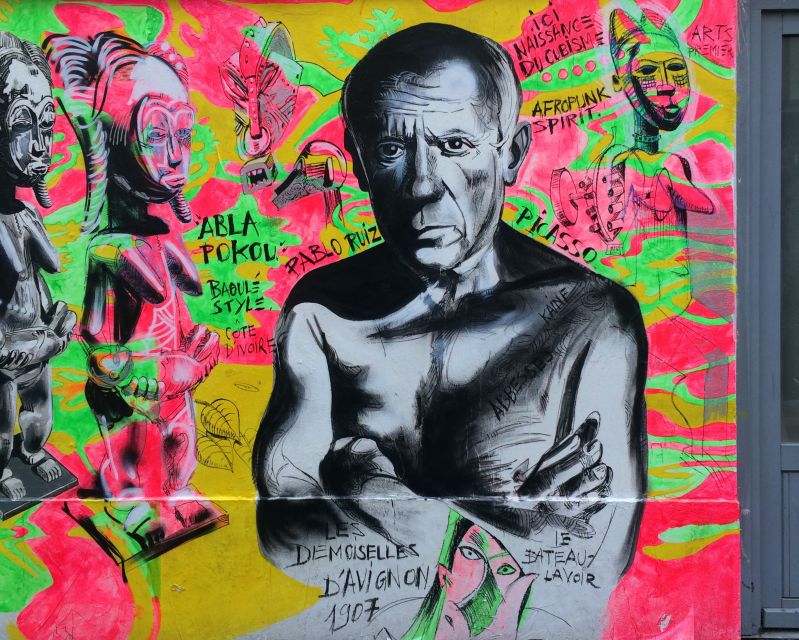 Paris: Montmartre Street Art Tour with an Artist - Backstreets off the busiest paths