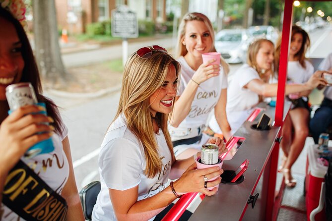 Party Bike through St. Pete with Bar+Mural Stops on Trolley Pub - Music, Water, and BYOB: Make the Trip Feel Like Your Group