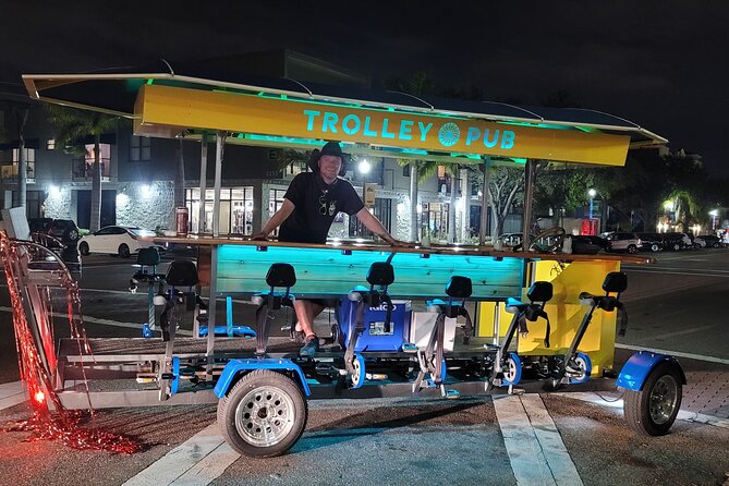Party Bike through St. Pete with Bar+Mural Stops on Trolley Pub - Guide Energy: The Host Makes or Breaks the Mood