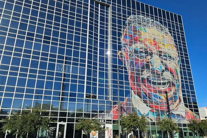 Phoenix Art Heist: Mural Mystery Exploration Game and Tour - Carrie Marill’s Tribute to Margaret Kilgallen: a portrait in black and white