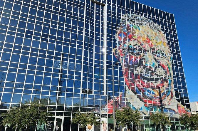 Phoenix Art Heist: Mural Mystery Exploration Game and Tour - The 1½ Street Mural Project behind The Churchill: art in an alley