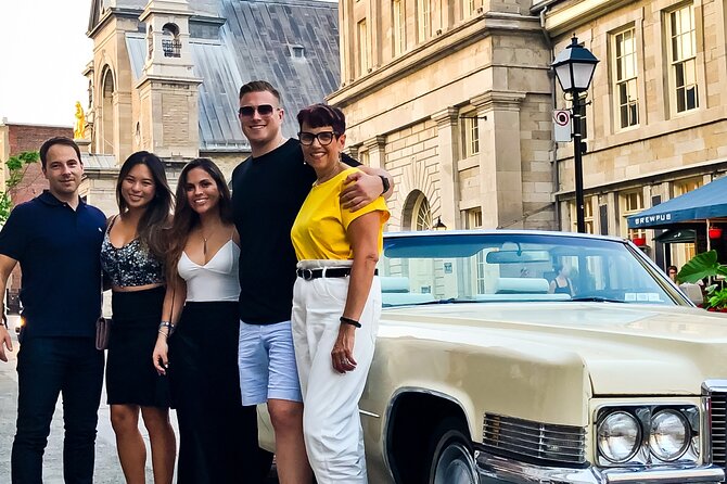 PRIVATE 2-Hour tour of Montréal in Convertible Cadillac + Murals - Old Montréal: Bonsecours Market, Notre-Dame Basilica photos, and Place Jacques Cartier