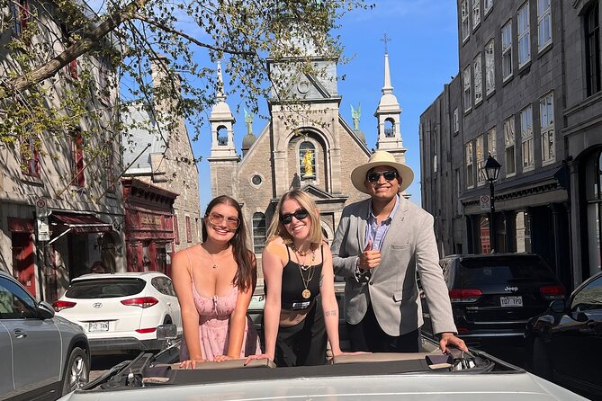 PRIVATE 2-Hour tour of Montréal in Convertible Cadillac + Murals - Tracing Ville-Marie’s start: the History and Archaeology Museum grounds