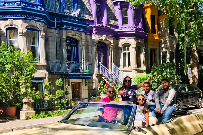 PRIVATE 2-Hour tour of Montréal in Convertible Cadillac + Murals - Meeting at 350 Rue Saint-Paul E (and keeping the day simple)