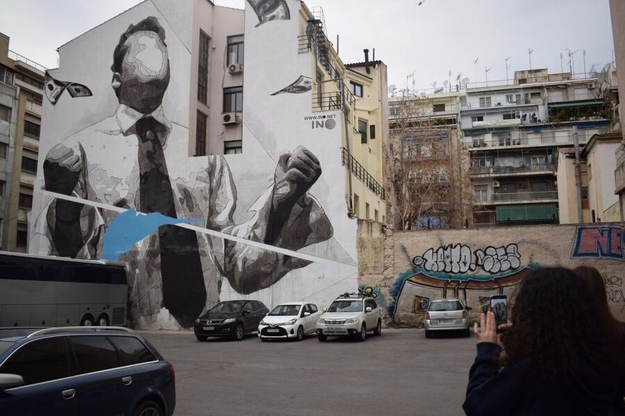 Private Athens Street Art & Culture Tour - How political and social messages show up on Athens walls