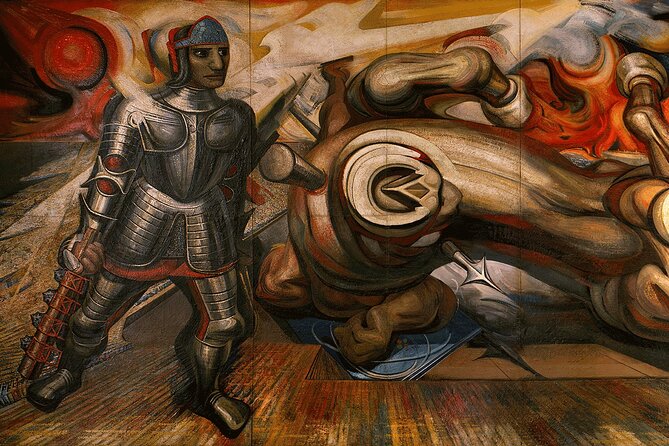 Private Mexico City Mural Art Tour - Museo Mural Diego Rivera: Sueño de una Tarde Dominical in close focus