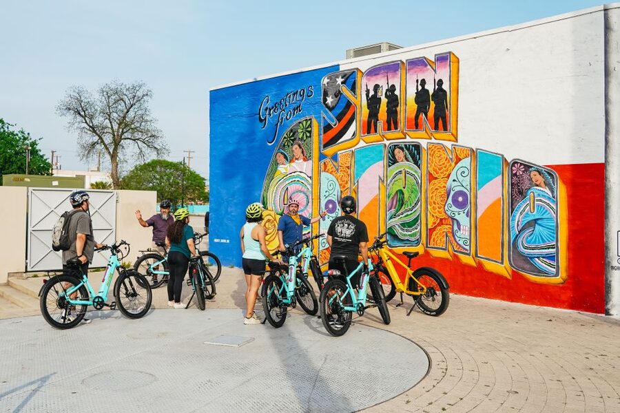 San Antonio: Murals & Hidden Gems E-Bike Tour - The stories behind murals: artists, SASAI, and what the walls are trying to say