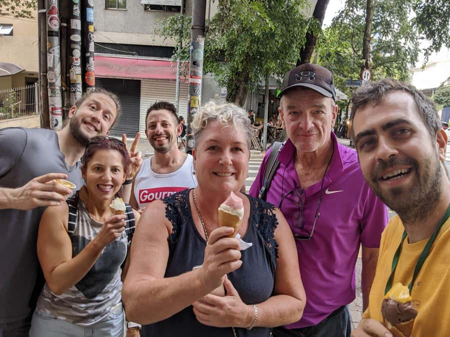 Sao Paulo, Pinheiros - Food & Graffiti Tour | in English - Ice Cream Finale: A Sweet Way to Land the Day