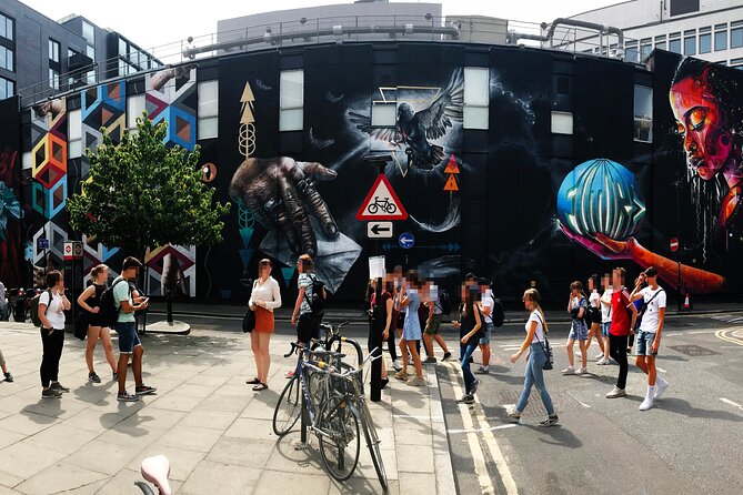 Shoreditch Street Art Tour London - Brick Lane on foot: three stories up, side streets around