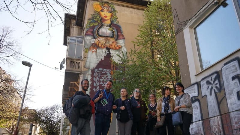 Sofia: Guided Street Art & Stunning Graffiti Walking Tour - Route feel: escaping big boulevards without losing your bearings