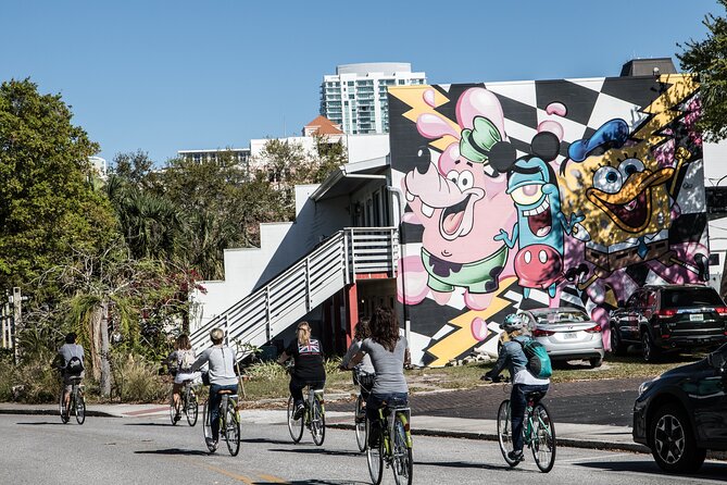St Pete Awesome Mural Biking Tour - Snack stops that break up the mural route