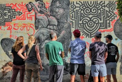 Street Art Bike Ride - The 4-Hour Route: Three Neighborhoods, Many Stops, Real Photo Time