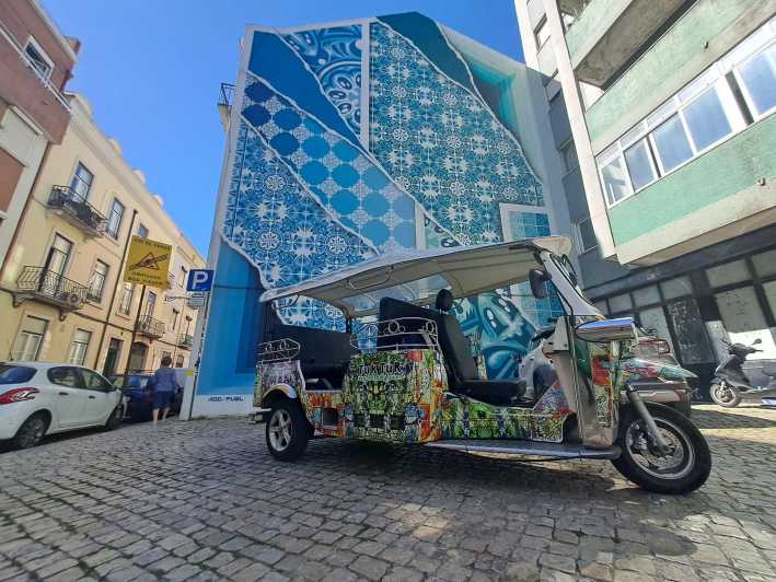 Street Art Lisbon: Tuk Tuk Tour - The Route: From Chapéus Lisboetas to Graça, Marvila, and Xabregas
