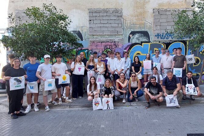 Street Art Tour & Graffiti Painting Workshop in Athens - What You’ll Actually Do With Your Tote Bag (and Why It Feels Worth It)