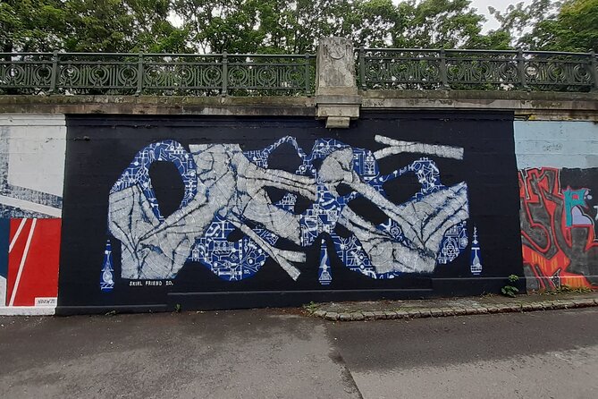 Street Art Tour in Vienna - Stop 2: Das Werk, the street-art hall of fame wall