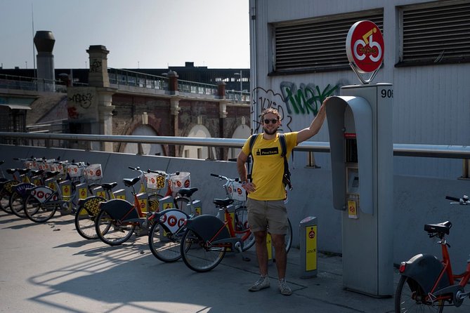 Street Art Tour in Vienna - Stop 1: Spittelau District Heating Plant, where the chimney sets the tone