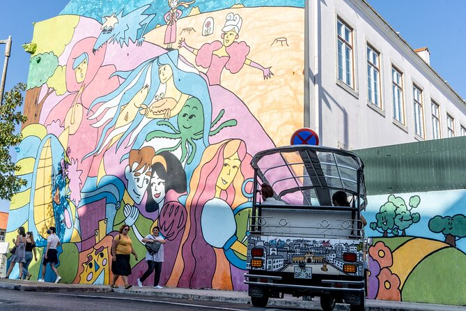 Street Art - Tuk Tuk Tour - Stop One: Graça & São Vicente for Views and Murals