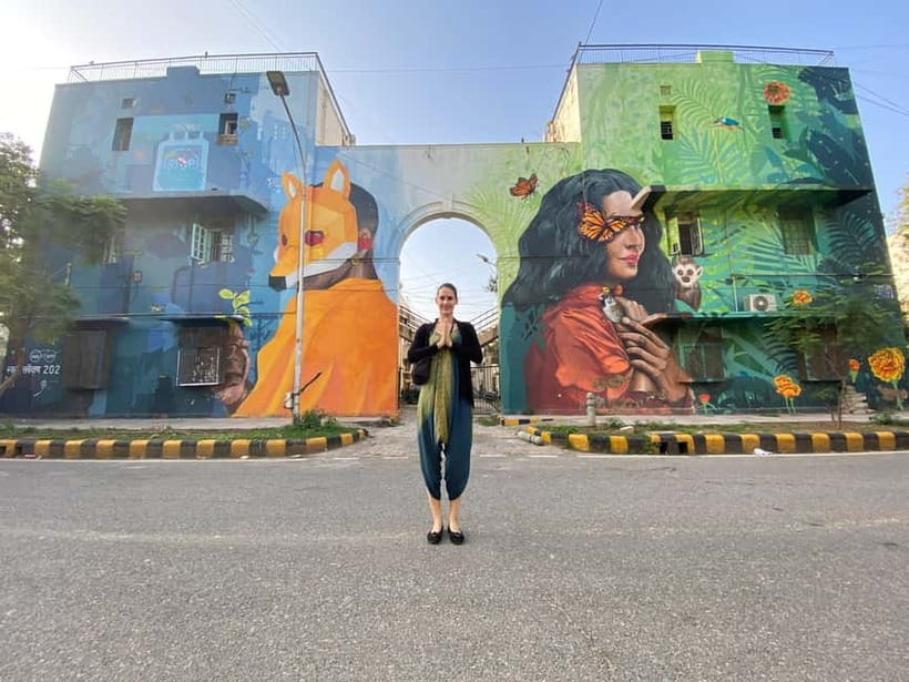 Street Art Walk with Chai & Snack - Street art in New Delhi: why Lodhi works so well