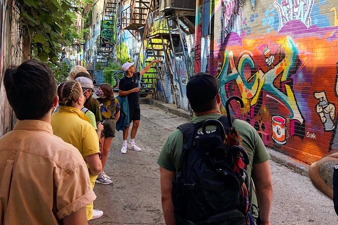 The Original Montreal Mural Arts Tour by Spade & Palacio - Stop 1: Plateau Mont-Royal back streets and alley murals (about 45 minutes)