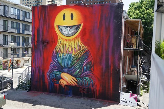 The Original Montreal Mural Arts Tour by Spade & Palacio - Stop 2: the Leonard Cohen Mural stop (about 10 minutes)