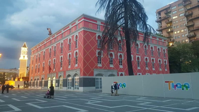 Tirana: Street Art & Modern Architecture Walking Tour - Skanderbeg Square photo stop: the quickest way to get the city’s context