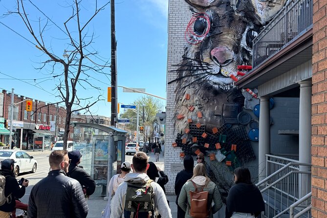 Toronto Street Art and Graffiti Walking Tour - The Main Walk on Dundas Street West: Big Murals to Back-Lane Pieces
