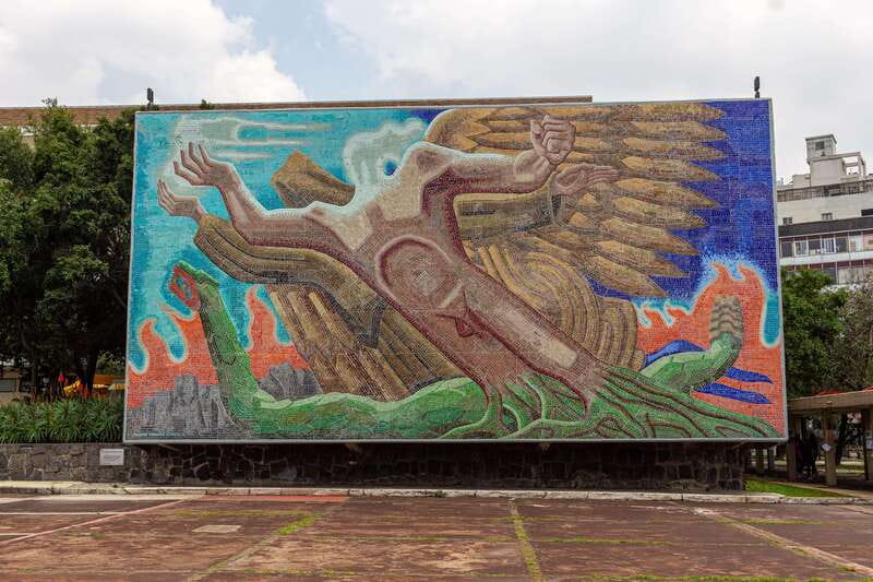 UNAM: Murals & Revolution - Diego Rivera’s Mural and the University, Family, and Sport Theme