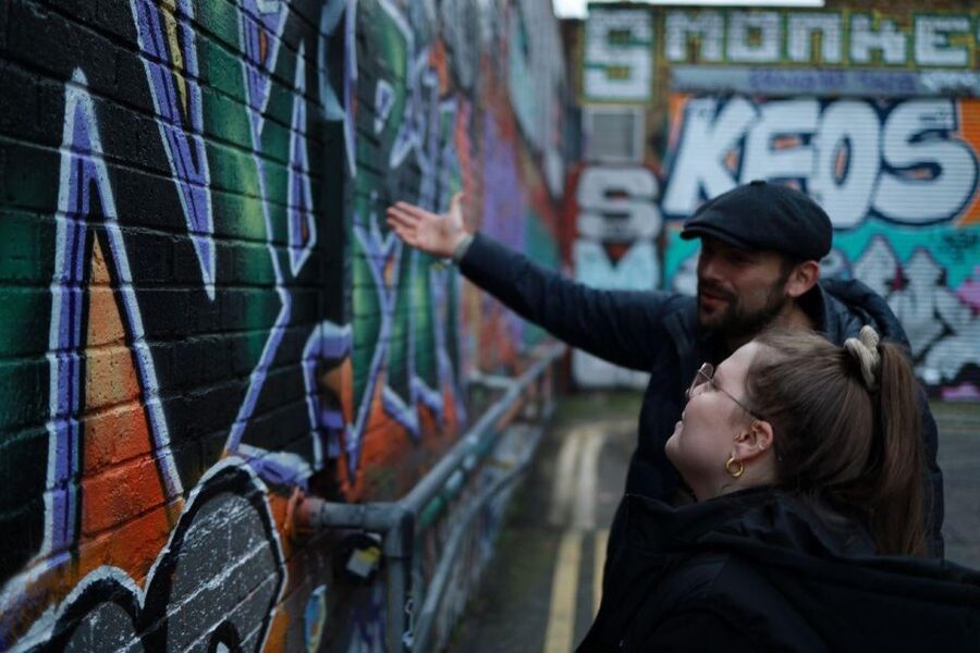 Urban Canvas: Exploring Shoreditch's Vibrant Street Art - The hands-on street art moment: making, not just watching