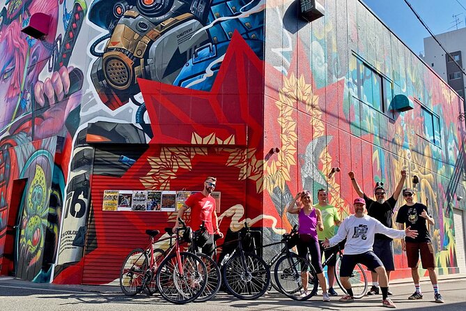 Urban Canvas: Osaka Street Art Bike Tour - Juso and the Yodo River: where Osaka street art gets serious