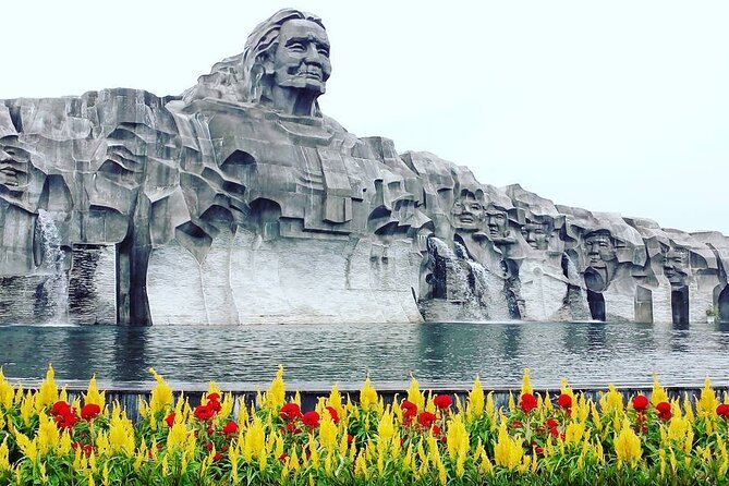 Visiting Tam Thanh mural village - Mother Thu monument - Truong Giang basket boating and the optional net pulling add-on