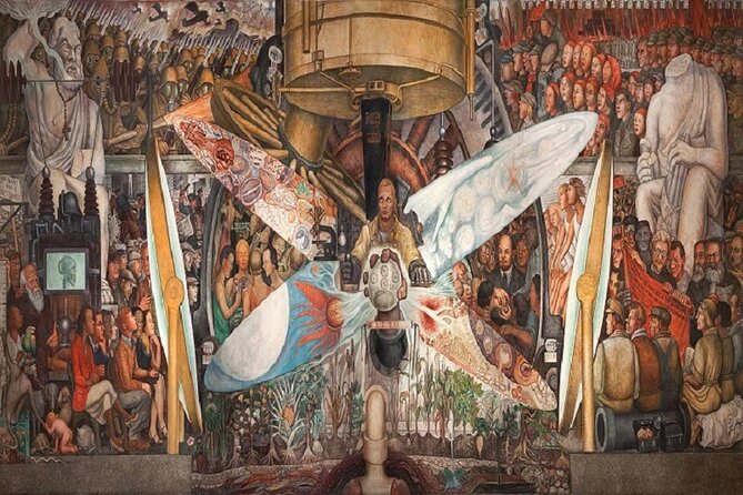 Walking Tour - Impressive murals in Historical Center of Mexico City - Palacio de Bellas Artes: why the murals were commissioned and how to plan the ticket