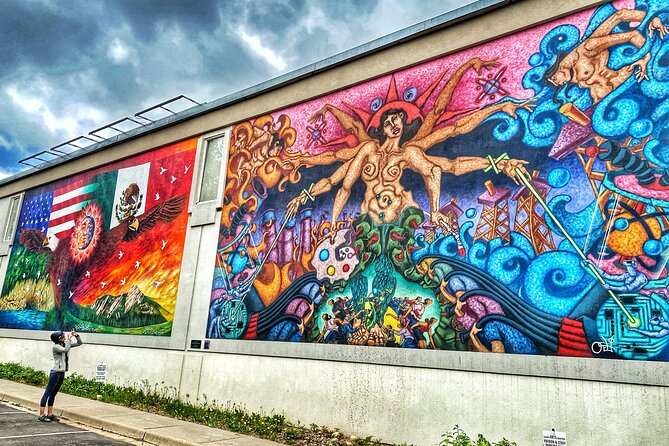 Wall to Wall Boulder eBike Mural Tour - Stop 2: The Boulder Theater alley and three 2020 Streetwise murals