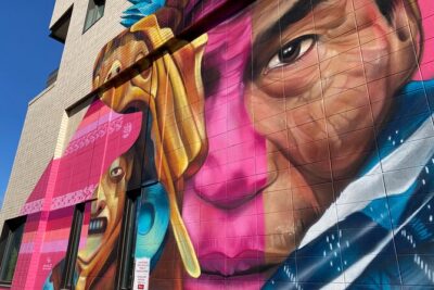 Wall to Wall Boulder eBike Mural Tour - Stop 1: Downtown Pearl Street murals you can actually take time with