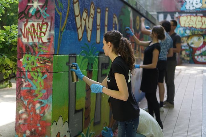 Workshop Graffiti Mural - The 2-hour flow: from spray basics to a finished wall
