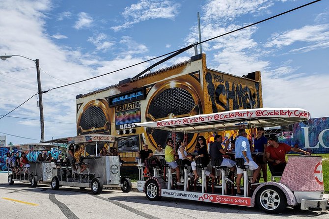 Wynwood Graffiti InstaTour on a Party Bike - Meeting point and timing: how to plan so you’re not stressed